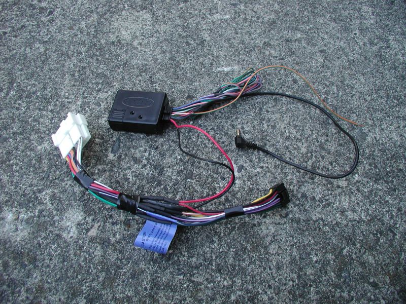 Wiring harness and SWC ready to install.