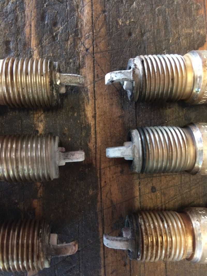 The old plugs.