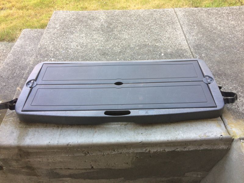 Used this cargo/trunk organizer that I had in the Grand Prix. GM # 12498559.