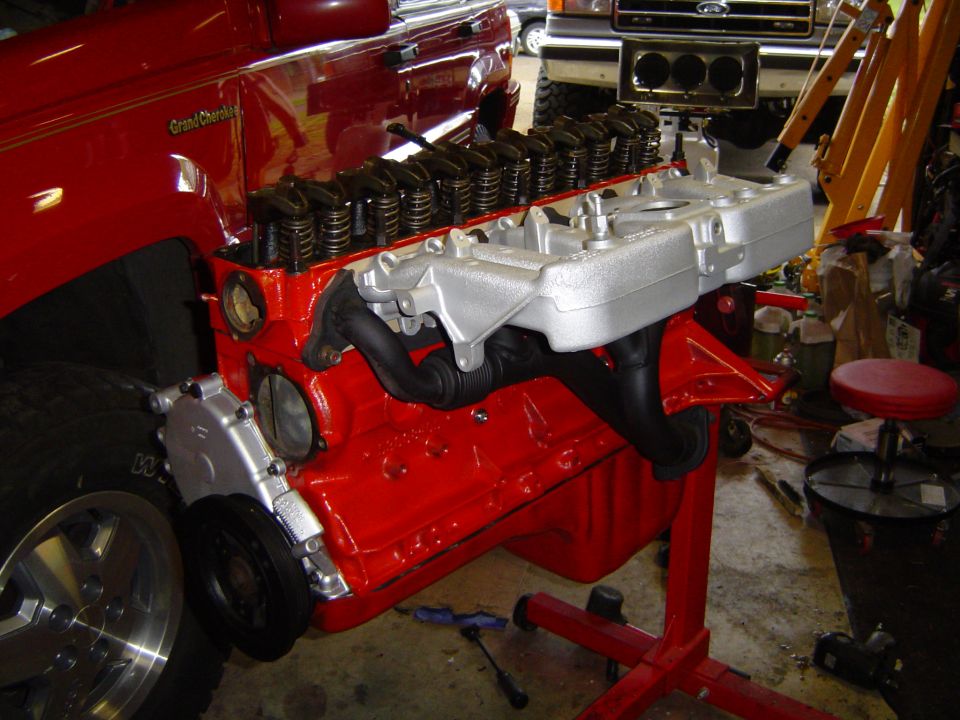 Setting the intake on also