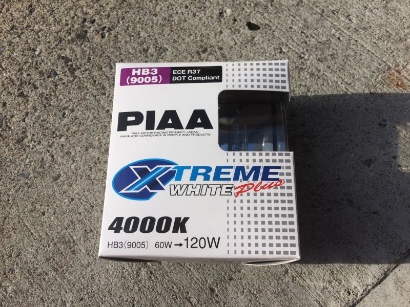 New hi beam bulbs.
