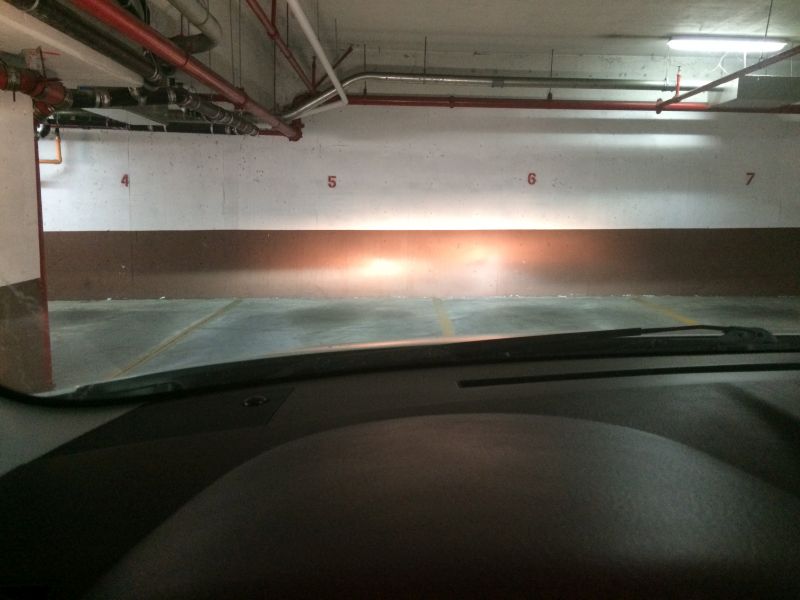 Low beams & hi beams.