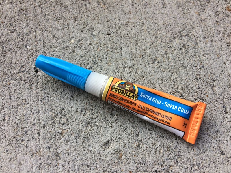 Apply lots of glue and stick it in place.