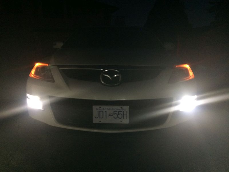 Amber LED's and 5700K LED fogs.