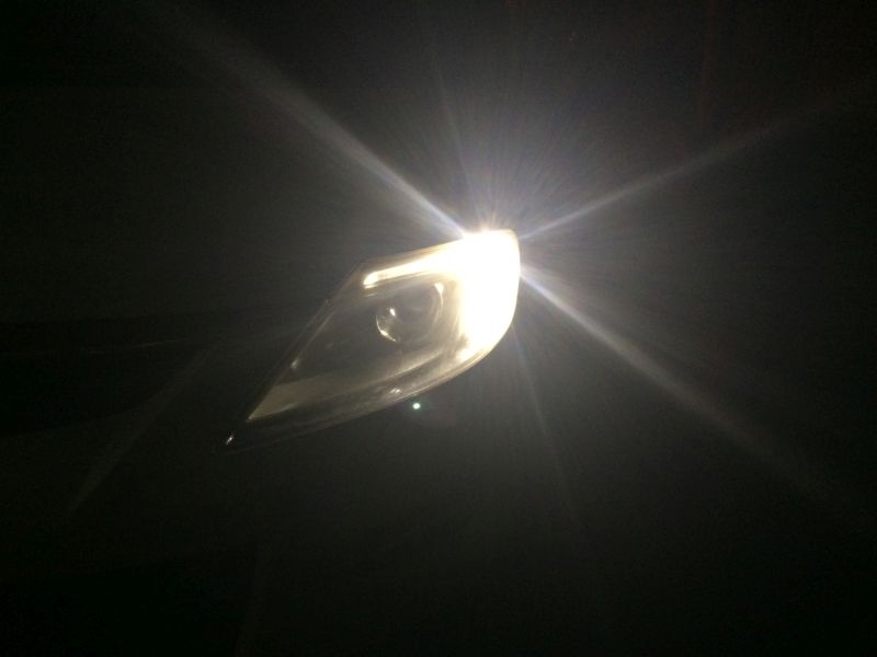 Cool white LED's.