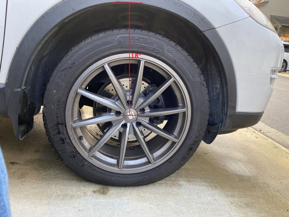 Before Lowering: RF @ 18"