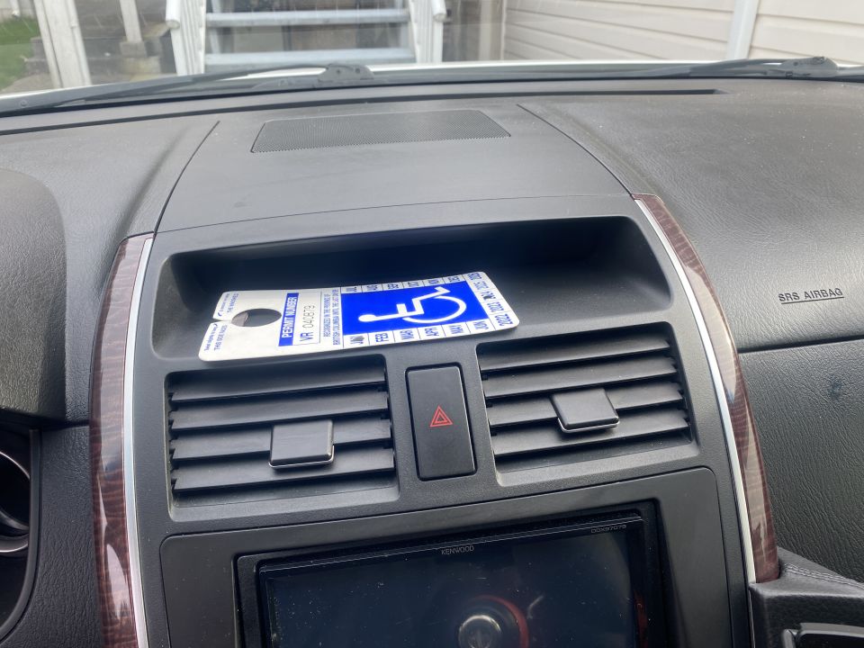 Where it sits when not in use; can also display it here.