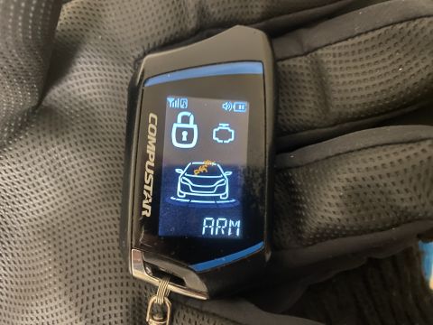 2009 Mazda CX-9 - Wierd red marking on the screen.