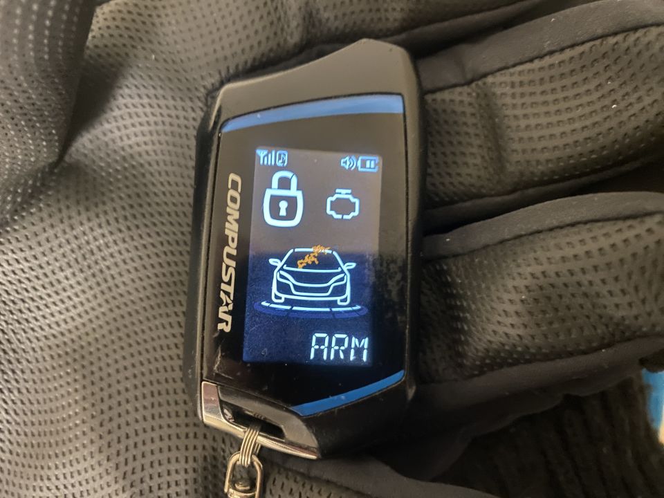 Wierd red marking on the screen.