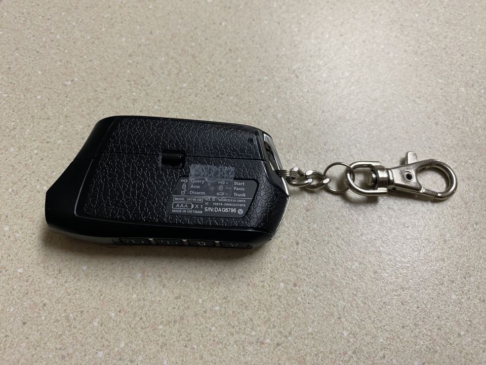 New fob; #2WT9R-FM. Got it off Amazon for $149.99.