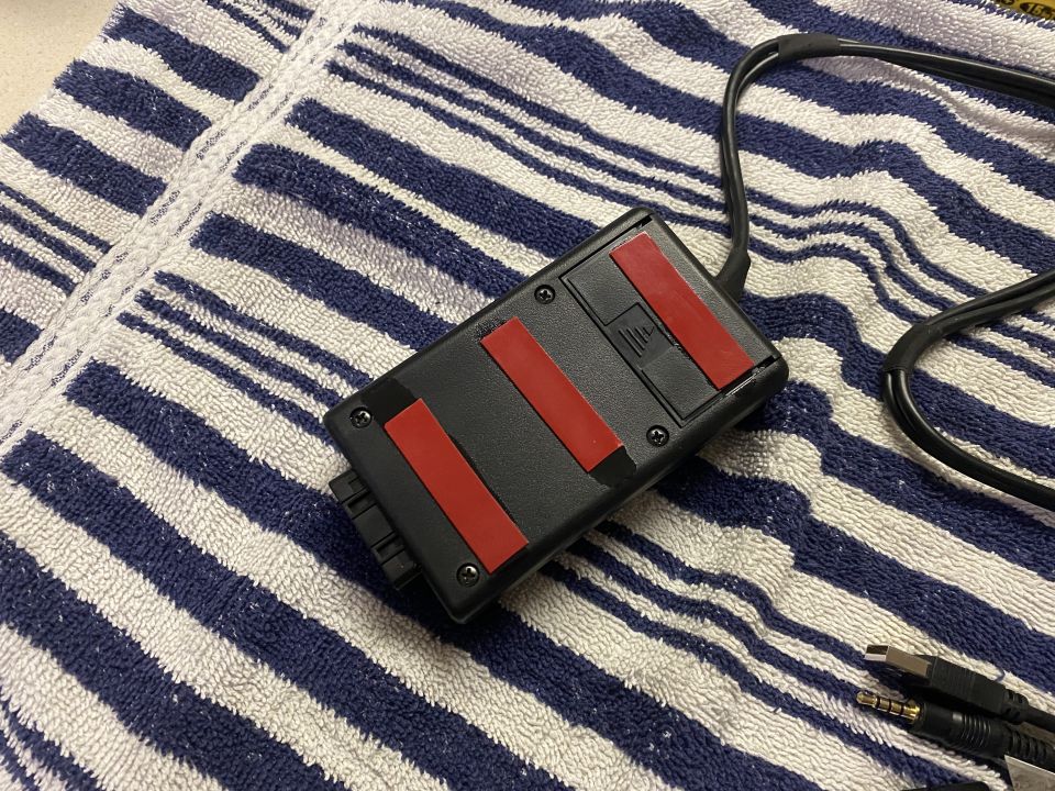 Two sided tape on the back.