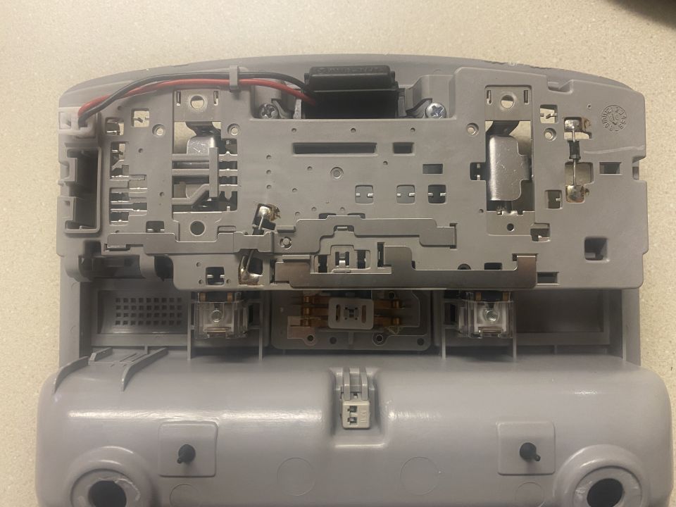 Factory microphone removed.