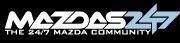 Mazdas247 The 24/7 Mazda Community logo