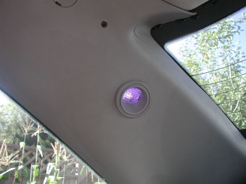 C-pillar dome lights — Custom, August '06