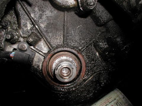 1990 Ford Thunderbird - The bolt broke inside the crankshaft. Luckily it came out fairly easily.