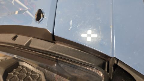 3M 2080 Dead Matte Black Vinyl -reduce sun glare from hood.