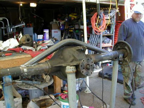 1994 Ford Explorer - Another shot of the first truss, I think this is going to look good!