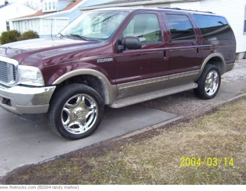 2001 Ford Excursion - Oasis Ludacris L1 22X9.5, Pimpin.