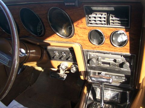 1973 Mercury Cougar - Instrament panel, inculding three ricker switches that came factory.