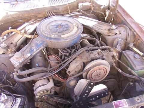 1973 Mercury Cougar - during the swap to a three core radiator