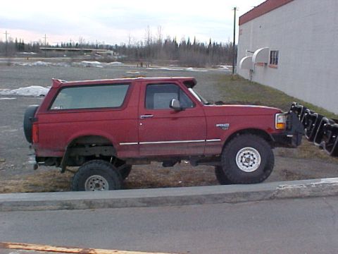 1995 Ford Bronco - left
