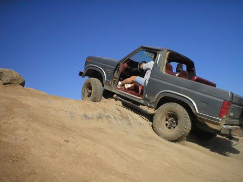 1986 Ford Bronco - Playing in the park.