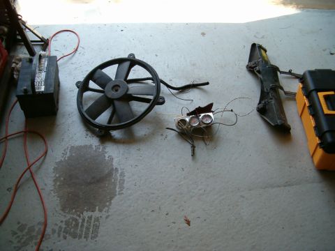 1991 Ford Bronco - Electric fan I have