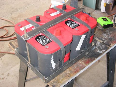 1985 Ford Bronco - Dual battery box