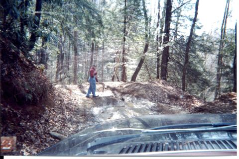 1984 Ford Bronco - "YOUR OTHER LEFT - DAD!" SPOTTER HARD AT WORK