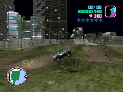 1988 Ford Bronco - offroad course in vice city :)