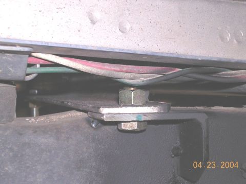 1994 Ford Bronco - one of these pieces welded on either side to mount the bracket. I am still working on my welding ability, so you just get to see where I sp…