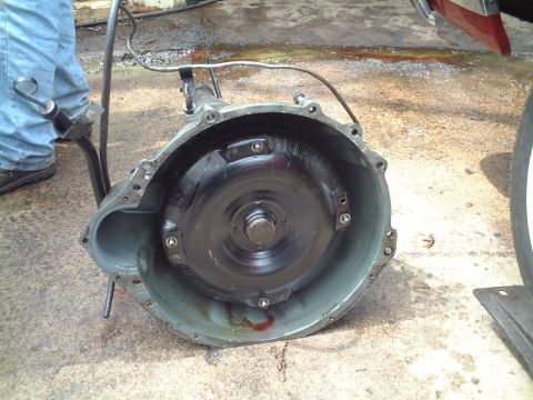 1967 Ford Galaxie - Cruise-o-matic removed
