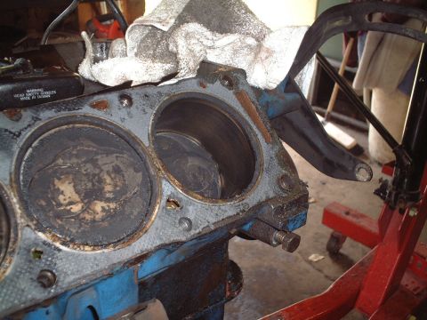 1967 Ford Galaxie - Another angle of the block