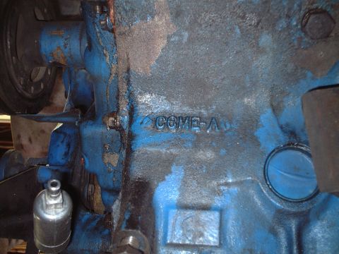 1967 Ford Galaxie - C6ME-A casting on the 390 block