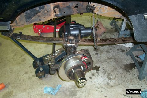 1996 Ford Bronco - Axle is hung