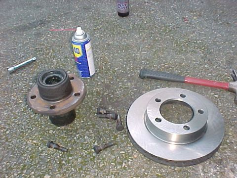 1991 Ford Bronco - Right unassembled