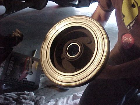 1991 Ford Bronco - really messed up rotor