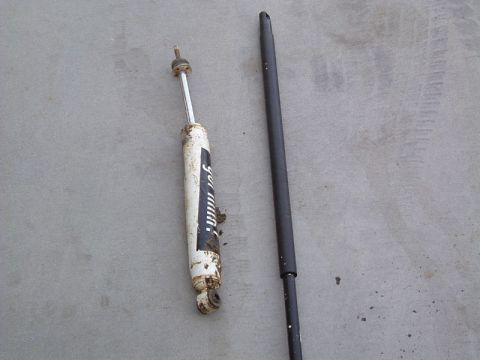 1979 Ford Bronco - bent shock
