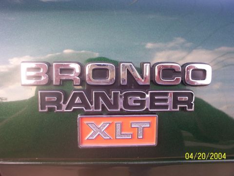 1978 Ford Bronco - NEW ORIGINAL FORD EMBLEMS