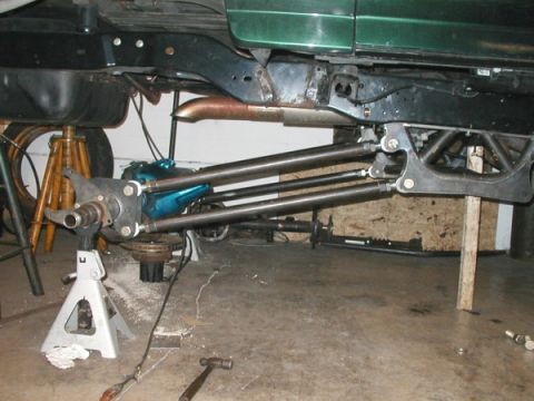 1994 Ford Bronco - 4 Link suspension near complete