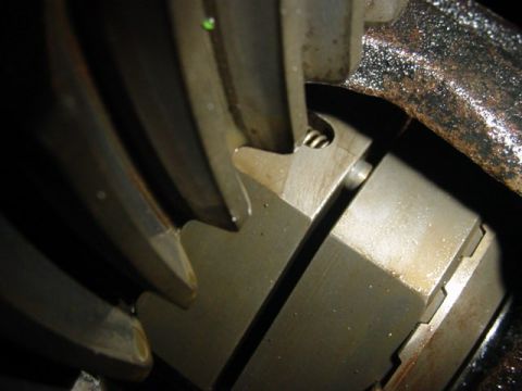 1992 Ford Bronco - Differential gears show signs of use and lubrication in this detailed mechanical view.