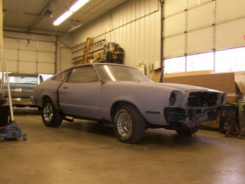 1978 Ford Mustang II - Back to bodywork