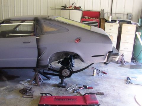 1978 Ford Mustang II - Lets change the rear end