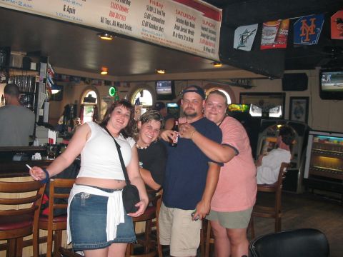 1989 Ford Bronco - inside the bada bing... Anne, Kelly, John and Melissa