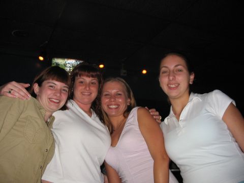 1989 Ford Bronco - Erin, my hunny, Morgan, and Jessica - partying it up at Kangaroos