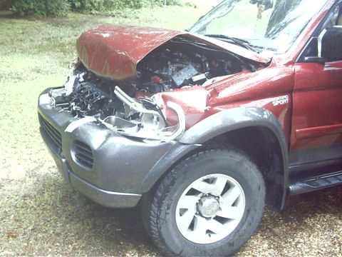 1984 Chevrolet Blazer - fuse boxes sittign up, fender toasted, door off set