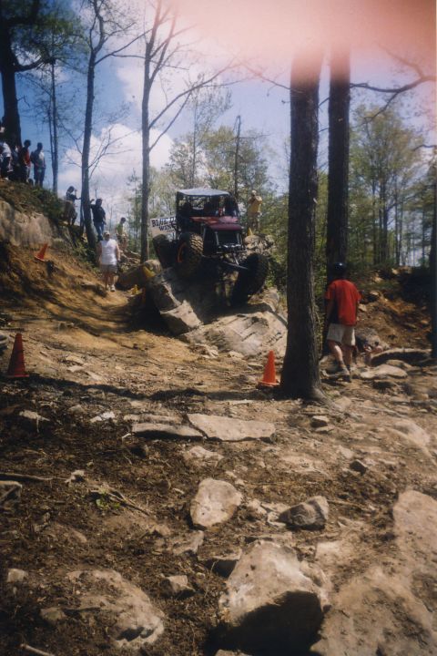1991 Ford Bronco - The Spyder's suspension molds to the terrain on "Battleship."