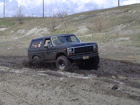 1981 Ford Bronco - postcard shot