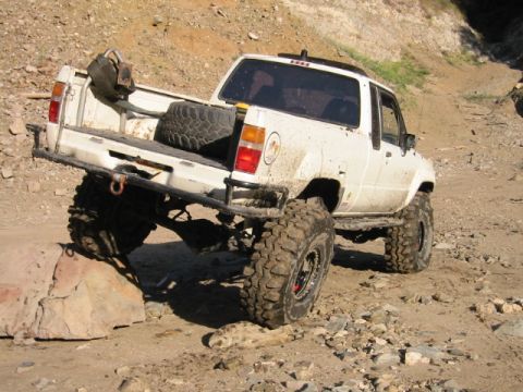 1985 Ford Bronco - charlie posing