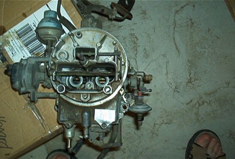 1986 Ford Bronco - The autolite 2150. I've heard good things about the 2100 series so I'm going to give this carb a shot.